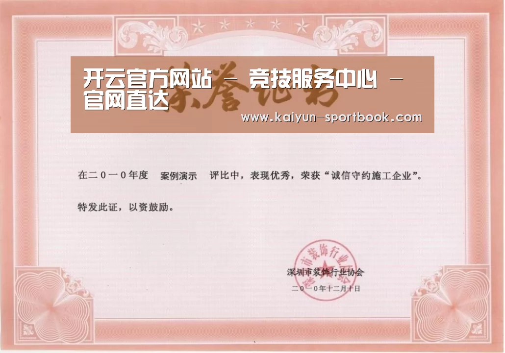 荣誉证书二(图1)