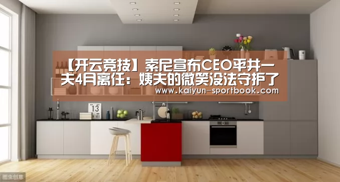 【开云竞技】索尼宣布CEO平井一夫4月离任:姨夫的微笑没法守护了(图3) 开云官网